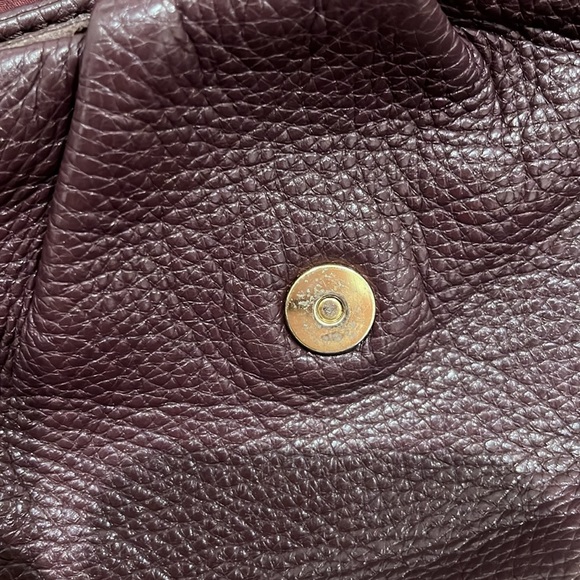 Marc by Marc Jacobs Burgundy Leather Crossbody Bag Classic Q Isabelle - Picture 5 of 10